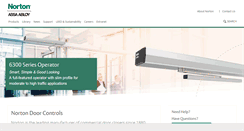 Desktop Screenshot of nortondoorcontrols.com