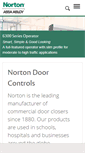 Mobile Screenshot of nortondoorcontrols.com